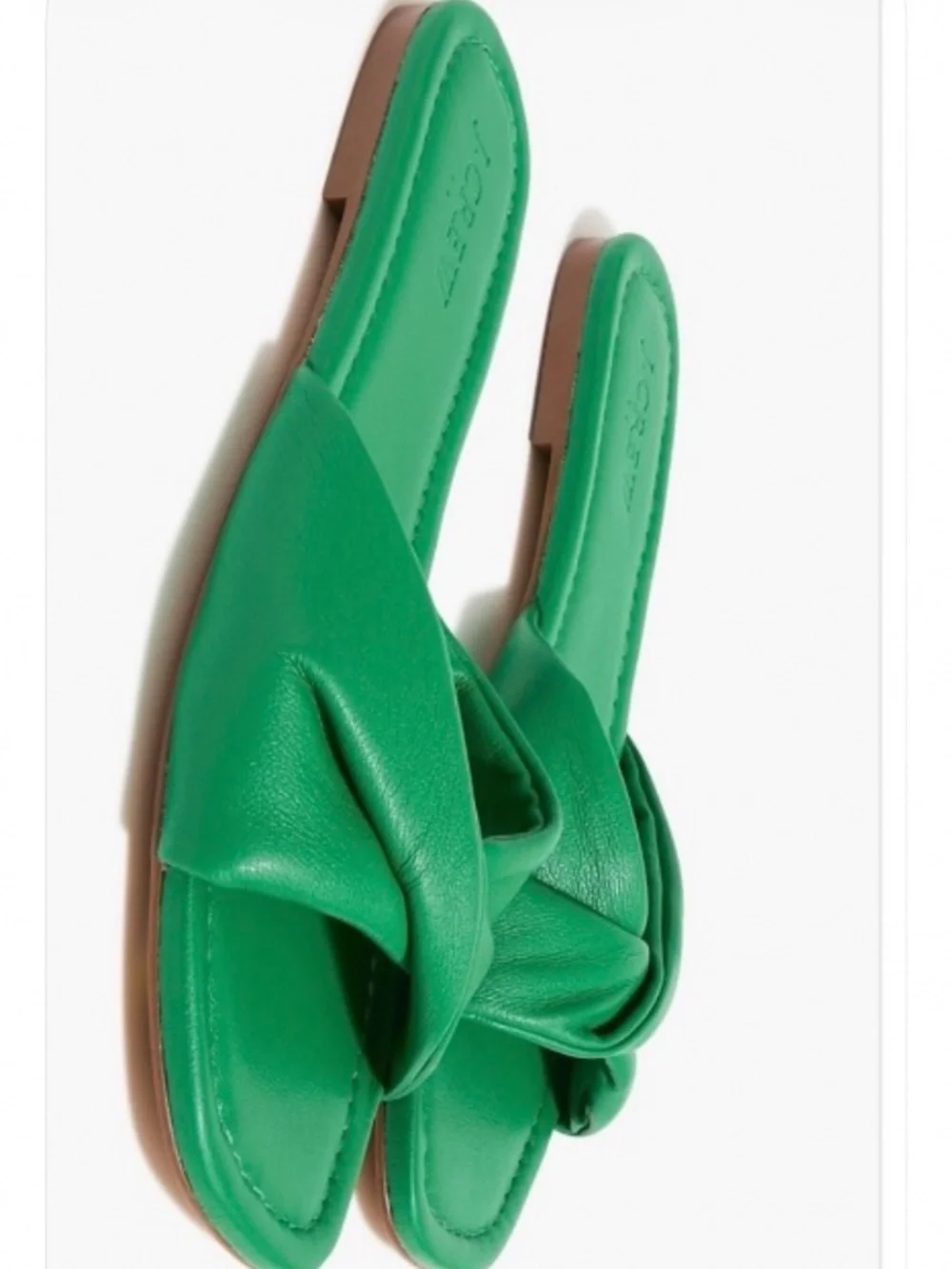 J. Crew Twisted Slide Sandals